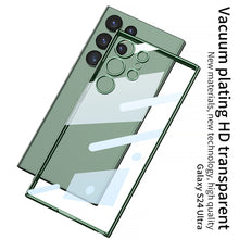 Load image into Gallery viewer, Transparent Electroplating Phone Case For Samsung Galaxy S24 S23 Ultra Plus