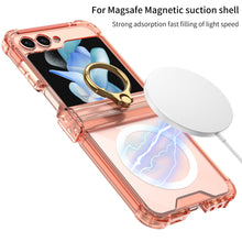 Load image into Gallery viewer, Magnetic MagSafe Airbag Ring Hinge Phone Case For Samsung Galaxy Z Flip5 Flip4 Flip3