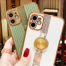 Load image into Gallery viewer, 2020 Ins Luggage Pattern Electroplating Case For iPhone