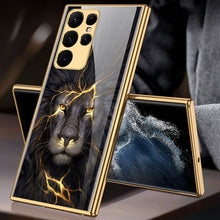 Load image into Gallery viewer, 2022 Luxury Deer Pattern Camera All-inclusive Electroplating Process Case For Samsung S22 S21 Series pphonecover

