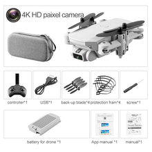 Load image into Gallery viewer, FLASH⚡SALE I 2021 New Mini Drone 4K 1080P HD Camera WiFi Fpv Air Pressure Altitude Hold Black And Gray Foldable Quadcopter RC Dron Toy