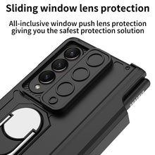 Load image into Gallery viewer, Magnetic Folding Armor Protective Case For Samsung Galaxy Z Fold4 Fold3 5G With Back Screen Protector