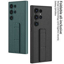 Load image into Gallery viewer, Leather Protective Phone Case With Invisible Holder For Samsung Galaxy S24 Ultra Plus