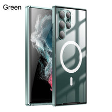 Load image into Gallery viewer, Magnetic Magsafe Metal Case for Samsung Galaxy S23 S22 S21 Ultra Plus