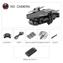 Load image into Gallery viewer, FLASH⚡SALE I 2021 New Mini Drone 4K 1080P HD Camera WiFi Fpv Air Pressure Altitude Hold Black And Gray Foldable Quadcopter RC Dron Toy