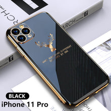 Load image into Gallery viewer, 2021 Deer Pattern Camera All-inclusive Electroplating Process iPhone Case