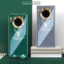 Load image into Gallery viewer, 2021 Luxury Deer Pattern Camera All-inclusive Electroplating Process Case For Huawei