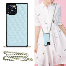 Load image into Gallery viewer, 2021 Luxury Brand Diamond Chain Diagonal Protective Case For iPhone