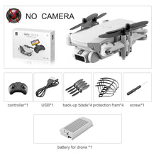 Load image into Gallery viewer, FLASH⚡SALE I 2021 New Mini Drone 4K 1080P HD Camera WiFi Fpv Air Pressure Altitude Hold Black And Gray Foldable Quadcopter RC Dron Toy