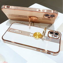 Load image into Gallery viewer, 2020 Ins Luggage Pattern Electroplating Case For iPhone