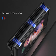Load image into Gallery viewer, 2022 Magnetic Armor All-included Hinge Holder Case For Samsung Galaxy Z Fold 3 5G
