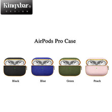 Load image into Gallery viewer, 2021 Luxury Genuine Leather Protective AirPods Pro Case