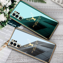 Load image into Gallery viewer, 2021 Luxury Deer Pattern Camera All-inclusive Electroplating Process Case For Huawei