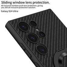 Load image into Gallery viewer, Luxury Leather Magnetic Bracket Protective Phone Case For Samsung Galaxy S24 Ultra Plus