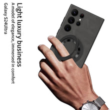 Load image into Gallery viewer, Leather Magnetic Bracket Protective Phone Case For Samsung Galaxy S24 S23 Ultra Plus