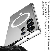 Load image into Gallery viewer, Magnetic Magsafe Clear Soft Case for Samsung Galaxy S24 S23 Ultra Plus