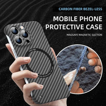 Load image into Gallery viewer, Hot Sale Carbon Fiber Magnetic Case for iPhone - mycasety2023 Mycasety