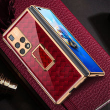 Load image into Gallery viewer, Luxury Plating Glass Anti-knock Protective Hard Edge Cover For Huawei Mate X2