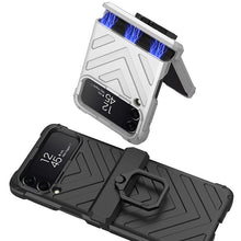 Load image into Gallery viewer, Magnetic Armor Ring Holder Case For Samsung Galaxy Z Flip3 5G