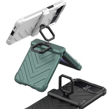 Load image into Gallery viewer, Magnetic Armor Ring Holder Case For Samsung Galaxy Z Flip3 5G
