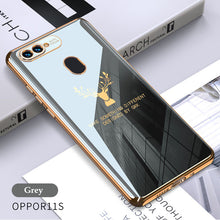 Load image into Gallery viewer, 2021 Luxury Deer Pattern Camera All-inclusive Electroplating Process Case For OPPO Reno 4 3 Pro R17 Pro Find X