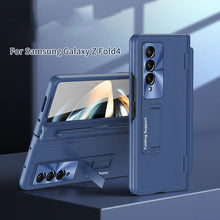 Load image into Gallery viewer, Central Axis With Pen Folding Anti-Fall Shell Film Integrated Leather Phone Case For Samsung Galaxy fold4 fold3 5G - mycasety2023 Mycasety