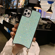 Load image into Gallery viewer, 2021 Fashion Shining Stylish Crossbody Chain Back Cover For iPhone