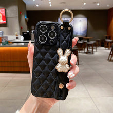 Load image into Gallery viewer, Premium Leather Wristband iPhone Case - mycasety2023 Mycasety