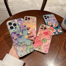 Load image into Gallery viewer, Oil Painting Flower Samsung/iPhone Case - mycasety2023 Mycasety