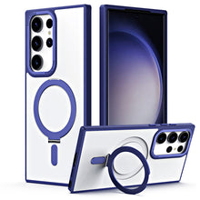 Load image into Gallery viewer, Invisible Magnetic MagSafe Bracket Anti-fall Phone Case For Samsung Galaxy S23 Ultra Plus Support Wireless Charging