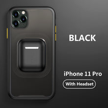 Load image into Gallery viewer, 2021 Magnetic Bluetooth Earphone Charging Compartment Case For iPhone 11 Pro Max 11 Pro XS Max XR 7Plus 8Plus SE 2020