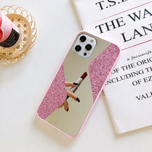 Load image into Gallery viewer, 2021 Luxury Glitter Mirror Case for iPhone