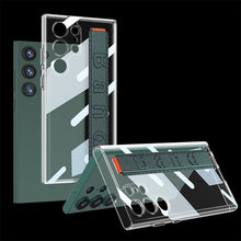 Load image into Gallery viewer, Electroplated Clear Phone Case With Luxury Wristband Holder For Samsung Galaxy S23 Ultra Plus - {{ shop_name}} varyfun