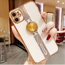 Load image into Gallery viewer, 2020 Ins Luggage Pattern Electroplating Case For iPhone