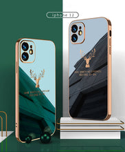 Load image into Gallery viewer, 2020 Deer Pattern Camera All-inclusive Electroplating Process Case For iPhone