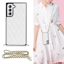 Load image into Gallery viewer, 2021 Luxury Brand Diamond Chain Diagonal Protective Case For Samsung