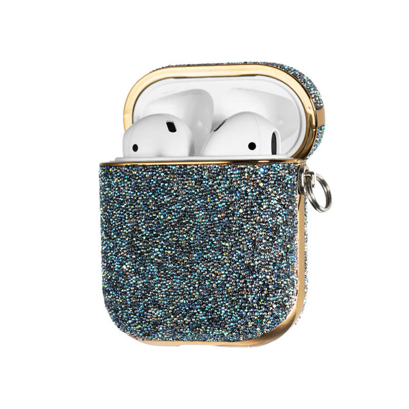 2021 Luxury Crystal Electroplating Protective AirPods Case