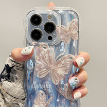 Load image into Gallery viewer, Wavy Fairy Butterfly Chain iPhone Case - mycasety2023 Mycasety