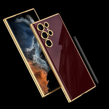 Load image into Gallery viewer, Electorplated All-inclusive Protective Soft Cover For Samsung Galaxy S22 S23 Ultra Plus