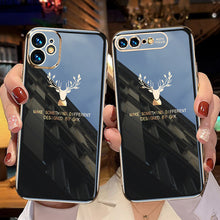 Load image into Gallery viewer, 2021 Deer Pattern Camera All-inclusive Electroplating Process iPhone Case