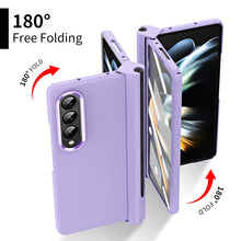 Load image into Gallery viewer, 2 Pcs Lens Ring for Samsung Z Fold 4 Hinge Case With Pen Slot Add Touch Pen for Galaxy Z Fold 4 5G
