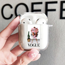 Load image into Gallery viewer, 2021 Fashion Soft Clear Case For AirPods 1/2