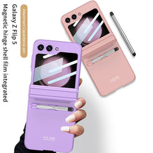 Load image into Gallery viewer, Magnetic All-included Shockproof Plastic Hard Cover For Samsung Galaxy Z Flip5 Flip4 Flip3