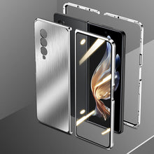 Load image into Gallery viewer, Samsung Galaxy Z Flip 3 Magnetic Brushed Metal Anti-fall Protective Cover For Galaxy Z Fold 3