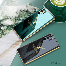 Load image into Gallery viewer, 2021 Luxury Deer Pattern Camera All-inclusive Electroplating Process Case For Huawei