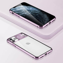 Load image into Gallery viewer, 2021 iPhone Double-Sided Slide Cover Lens Protection Phone Case