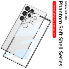 Load image into Gallery viewer, Transparent Electroplating Phone Case For Samsung Galaxy S24 S23 Ultra Plus