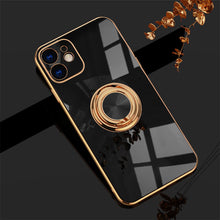 Load image into Gallery viewer, 2021 Original Silicone Cover For iPhone 12 12 Pro Cover Case For iPhone 12 mini 11 Pro Max luxury Plating Phone Case for iPhone11 Max