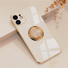Load image into Gallery viewer, 2021 Original Silicone Cover For iPhone 12 12 Pro Cover Case For iPhone 12 mini 11 Pro Max luxury Plating Phone Case for iPhone11 Max