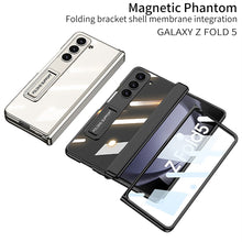 Load image into Gallery viewer, Magnetic Hinge Invisible Bracket Electroplated Protective Phone Case For Samsung Galaxy Z Fold5 Fold4 - mycasety2023 Mycasety
